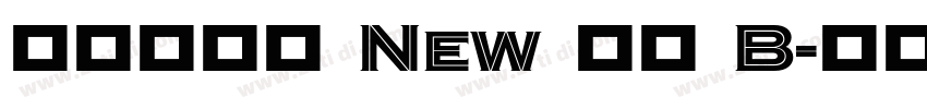 游教科書体 New 横用 B字体转换 游教科書体 New 横用 B字体转换